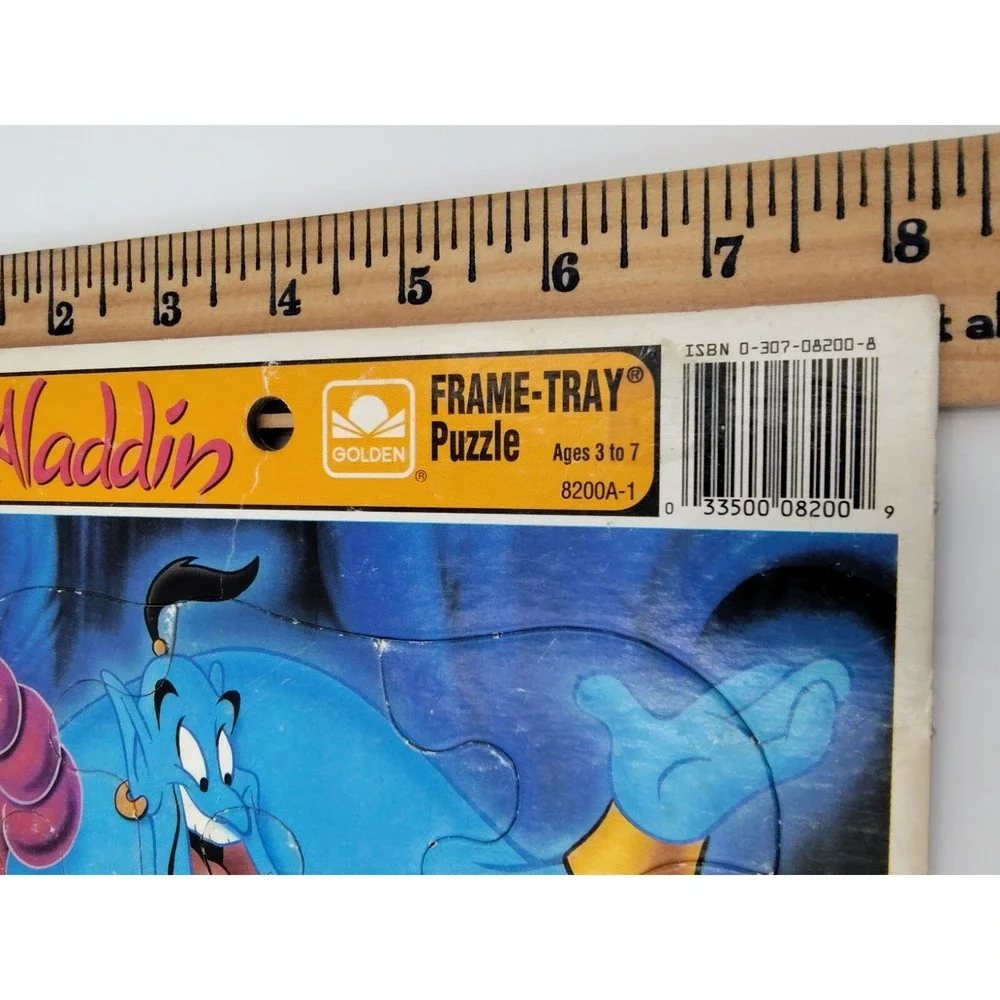 ALADDIN Walt Disney's PUZZLE VTG Golden Kids Collect Rare SEE B59.1ES1138‎